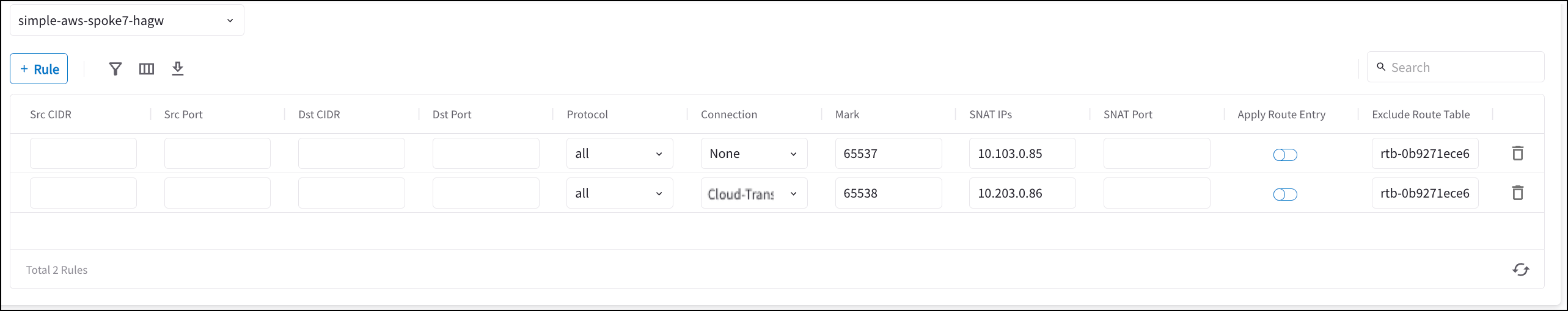 SNAT_SPOKE_PRIMARY_CLOUD_TO_ONPREM