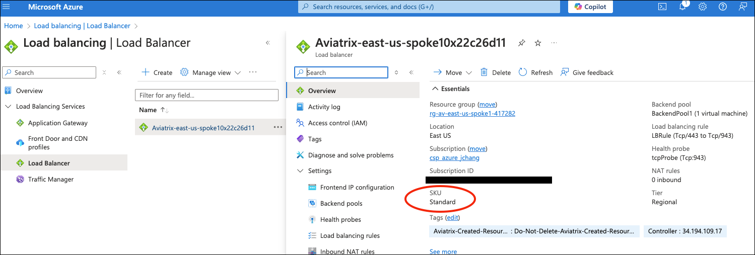 migrate lb sku4b