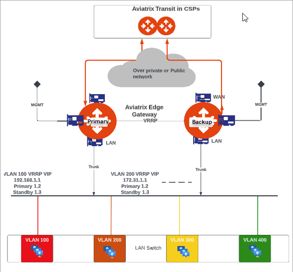 edge vlan topology