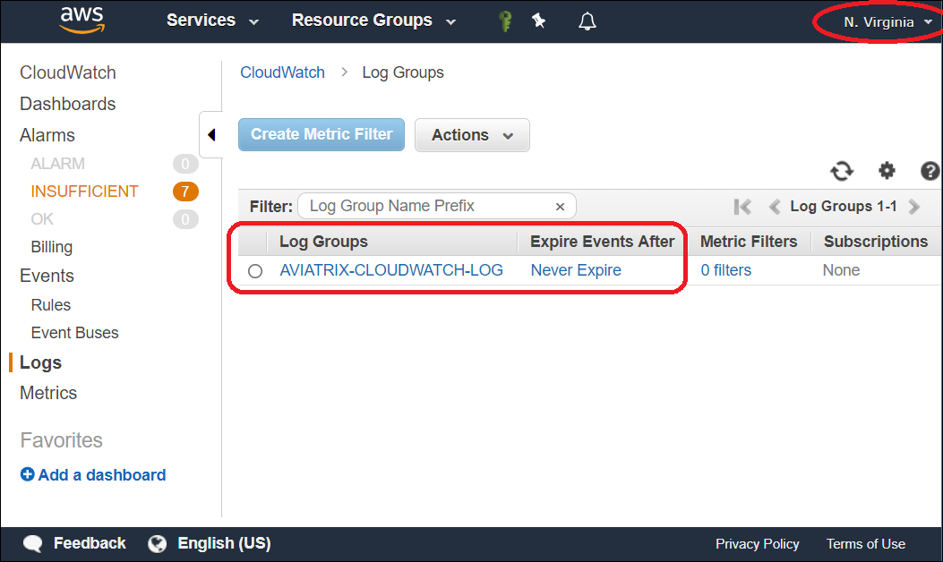 verify in aws 1