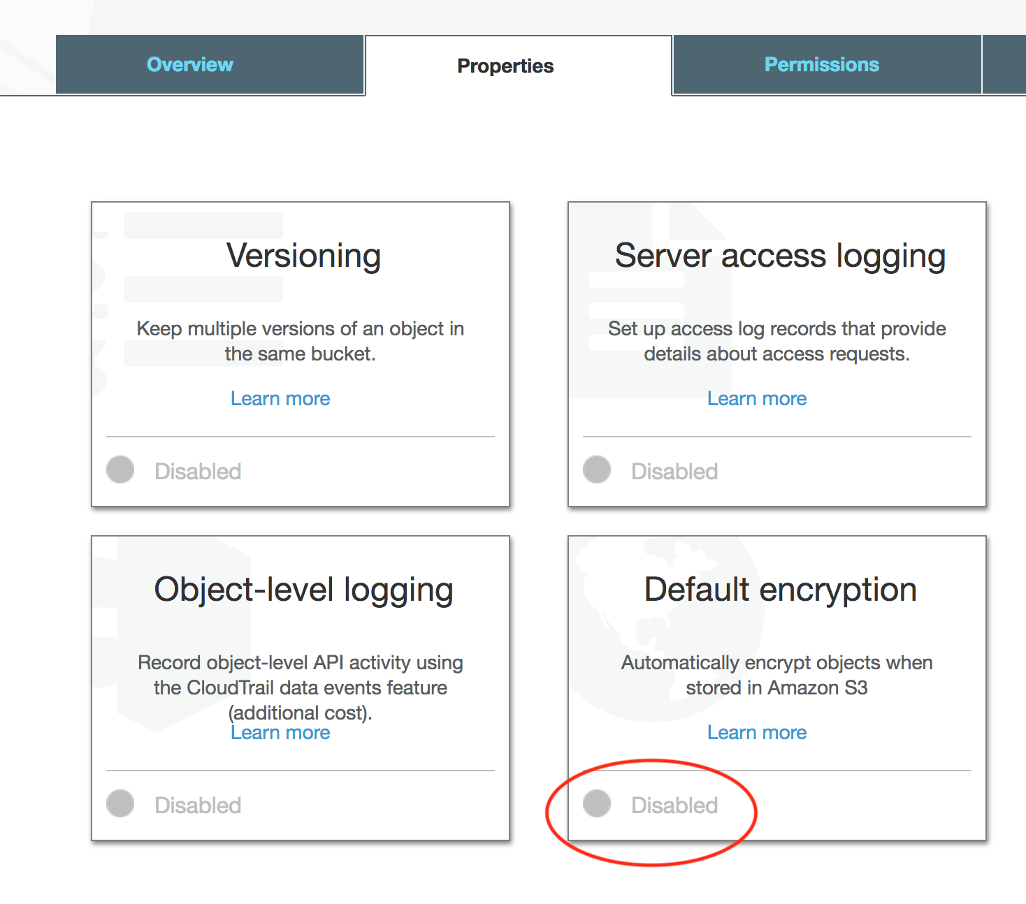 S3SelectDefaultEncryption