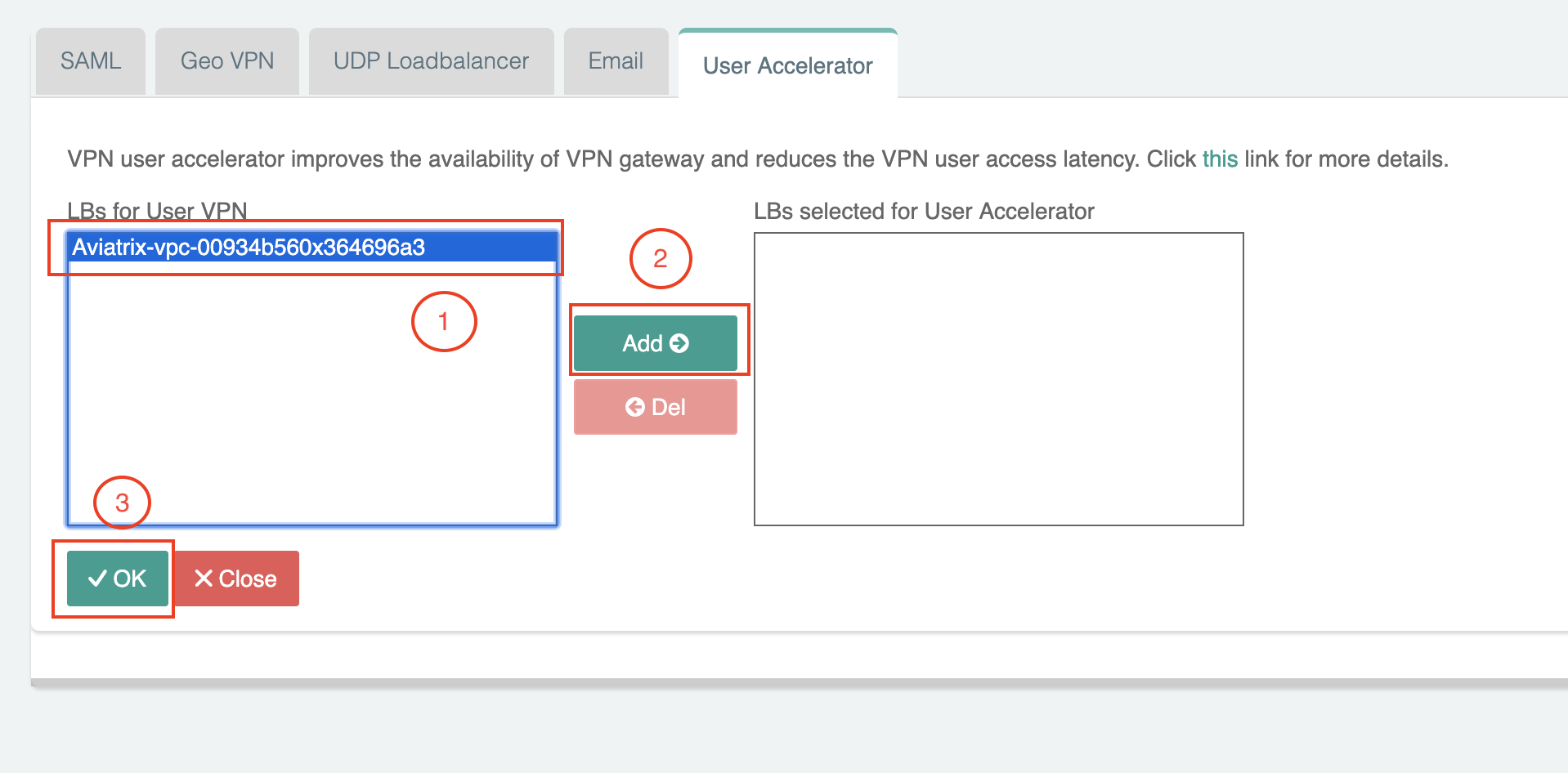 User Accelerator